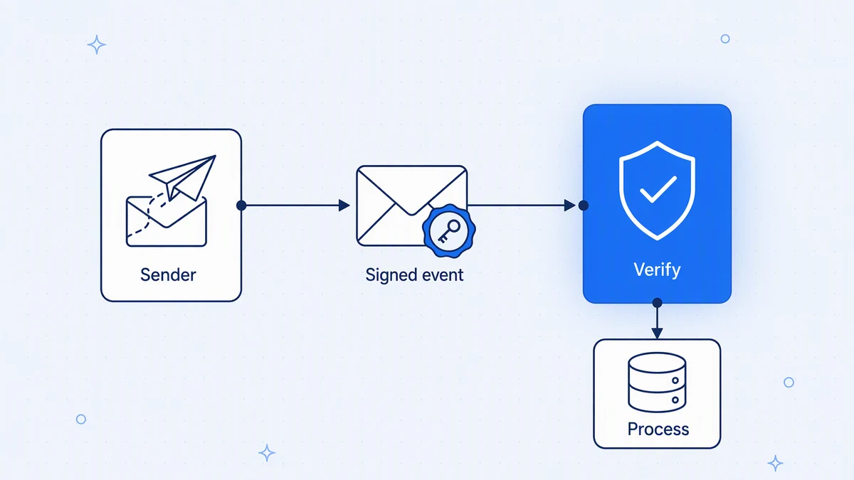 Webhook signature verification: signatures, retries, and replay protection