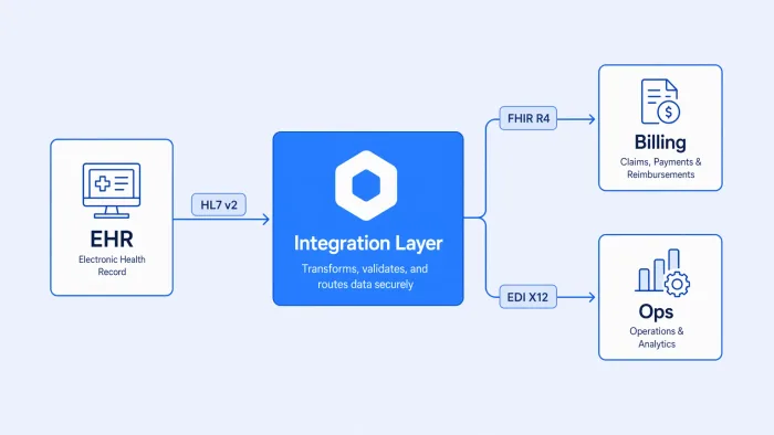Healthcare Data Integration: EHR, Billing, and Ops